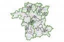 Proposed divisions for Worcestershire County Council
