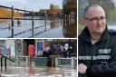 WARNING: Dave Throup has issued a warning about flooding. Pictures Newsquest/Anil Patel