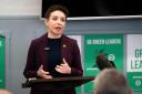 Carla Denyer, Green Party co-leader, said her party would be willing to work with others, but would insist on ‘strong climate policies’ and electoral reform (James Manning/PA)