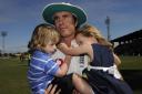 Michael Vaughan’s son Archie (left) has signed a professional contract with Somerset (Rebecca Naden/PA)