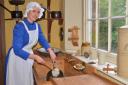 FAMILY ACTIVITIES: Watch the castle's Victorian scullery maid in action.