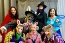 Red Riding Hood – Beverley Brazier, The Wolf – David Brazier, The Witch – Andrea Millner, The Blue Fairy – Lindsay White, and The Three Pigs – Sam Brown, Kate Reed and Sandra Baker.