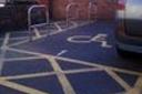 disabled parking Kidderminster town hall