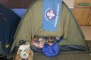 Great Fun at the Cookley Beaver Scouts Sleepover