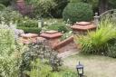 Restored garden: High Bank in Bewdley has a summerhouse and water features.