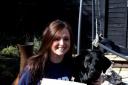 PAWS FOR THOUGHT: Kemp Hospice fundraiser Sophie Bishop and her dog Bo.