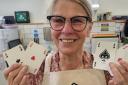 Christine Mcloughlin runs the card club at Wolverley Memorial Community Cafe