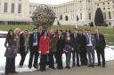 SCHOOLS UNITED: Students from Stourport High School and Baxter College at the UN in Switzerland as part of last year's ContinU Trust programme.