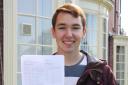 SUCCESS: Top performer at King Charles I School, with 10 A*s and an A, Andrew Bishton.