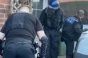 Police swarm on Stourport home to carry out warrant