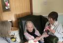 Wendy Marshall was surprised with a birthday card from the Queen on her 100th birthday