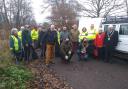 A celebration of the clean-up at Hartlebury Common