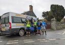 Wolverley Secondary School staff on their ultra-marathon