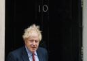 Prime Minister Boris Johnson at 10 Downing Street