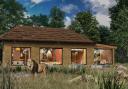 Building work is set to begin on four new luxury lodges at West Midland Safari Park which are based in a lion house.