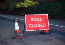 Road closure in Kidderminster