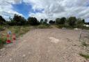 The land off Chester Road South which will go under the hammer