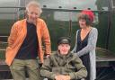 Colin, Alfred and Susan Astbury at Severn Valley Railway