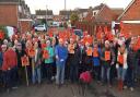 Stourport residents protested on Saturday, November 11