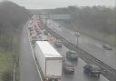 Live updates after 50 minute delays on M42 in Worcestershire