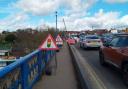 Two-way traffic lights in place at Stourport Bridge