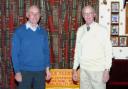 Big effort: Malcolm Tidmarsh, Wyre Forest Golf Club seniors captain and James McIntyre, treasurer and event organiser.