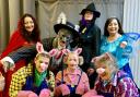 Red Riding Hood – Beverley Brazier, The Wolf – David Brazier, The Witch – Andrea Millner, The Blue Fairy – Lindsay White, and The Three Pigs – Sam Brown, Kate Reed and Sandra Baker.