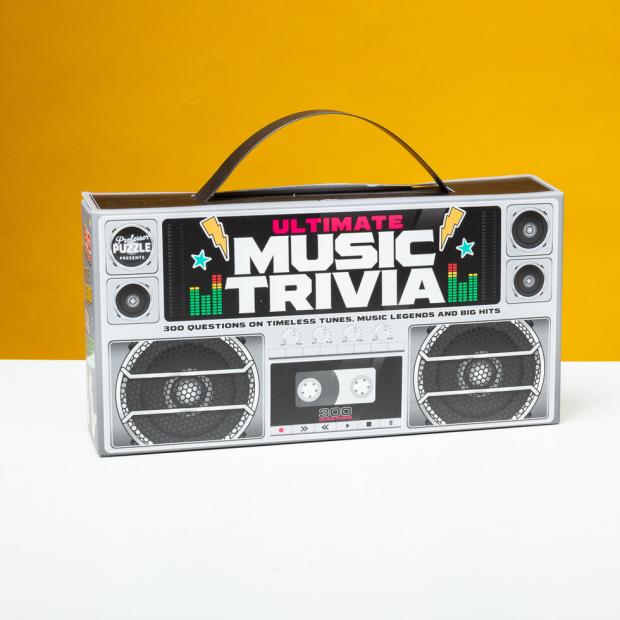 Kidderminster Shuttle: Music trivia game. Credit: Firebox