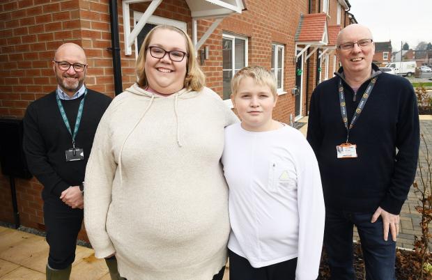 Kidderminster Shuttle: Zara and her son are given the keys to their brand new home 