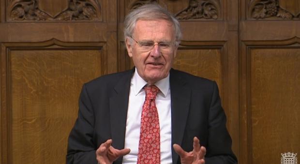Kidderminster Shuttle: Conservative former minister, Sir Christopher Chope. Picture: PA