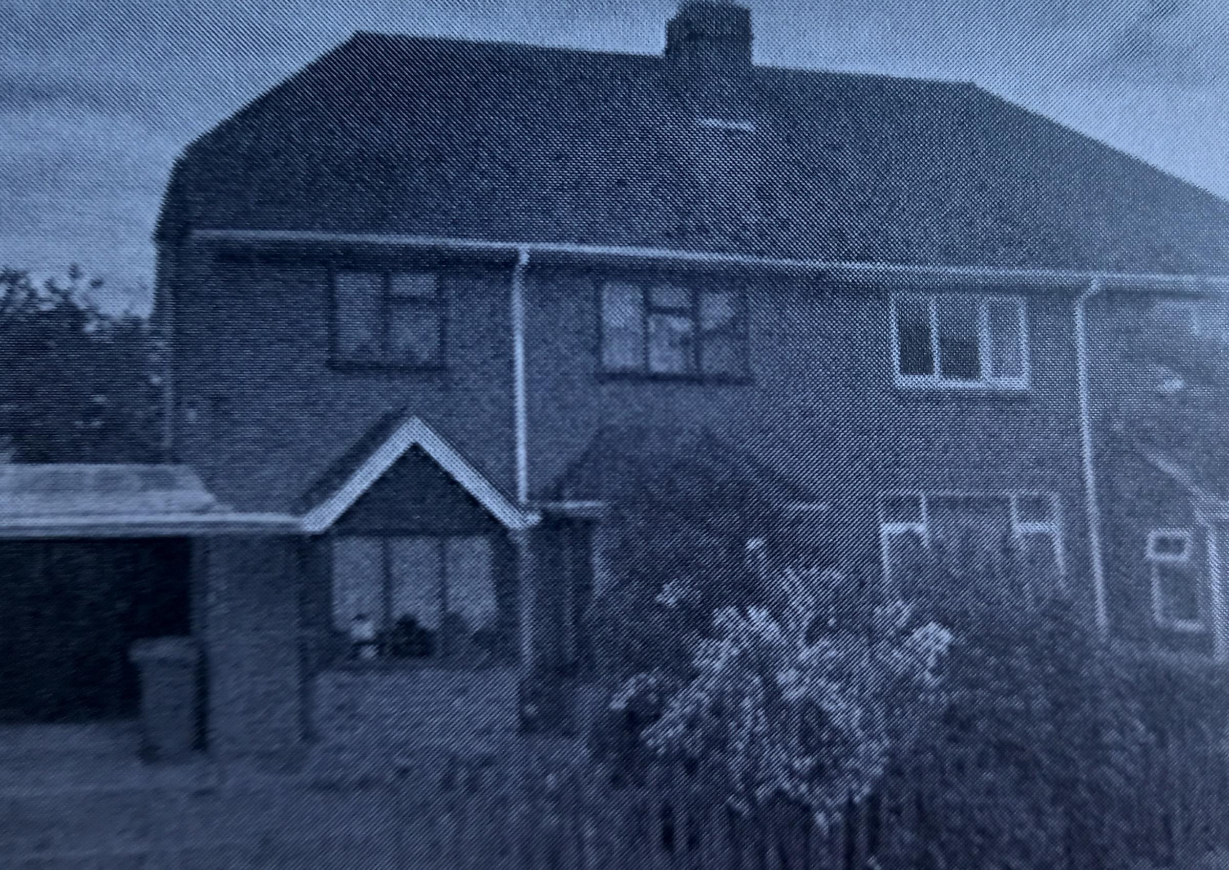 The Davies family home in Birchen Coppice, Kidderminster where John Davies was murdered in 1981