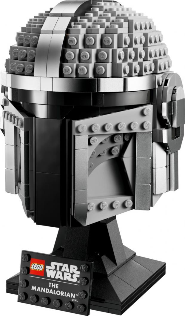 Kidderminster Shuttle: Star Wars™ The Mandalorian Helmet by LEGO. (ShopDisney)