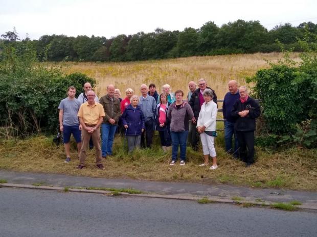 Kidderminster Shuttle: Group of Bewdley residents against the plans. 