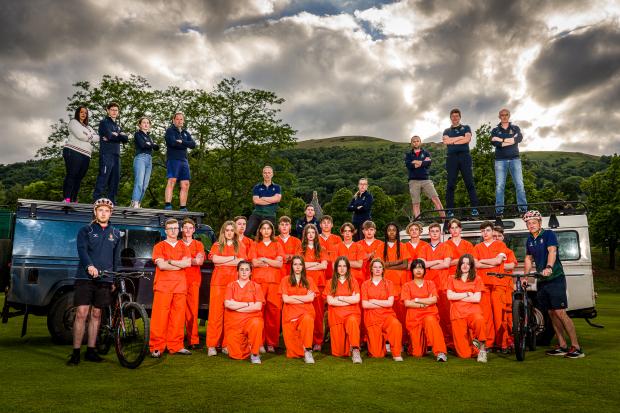 HUNTED: Malvern College host their own version of the Channel 4 TV show. Photo by Norman Mays Photographers.