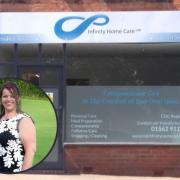 Dawn Wilkes started Infinity Home Care in Kidderminster four years ago