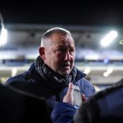 Worcester Warriors Lead Rugby Consultant Steve Diamond talks to the media after the game - Mandatory by-line: Andy Watts/JMP - 18/02/2022 - RUGBY - Sixways Stadium - Worcester, England - Worcester Warriors v Bristol Bears - Gallagher Premiership Rugby