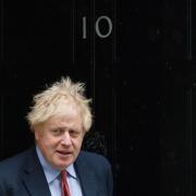 Prime Minister Boris Johnson at 10 Downing Street