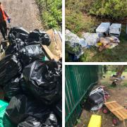 More fly-tipping at Hartlebury Common
