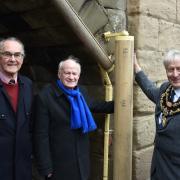Richard Perrin, Jim Parker, and the Bewdley Mayor Stanczyszyn. Photo: Colin Hill