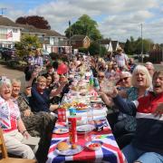 Street party in full swing at Coningsby Drive, Kidderminster