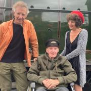 Colin, Alfred and Susan Astbury at Severn Valley Railway