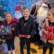 Father Christmas joins Little Trinity Nursery for some festive fun