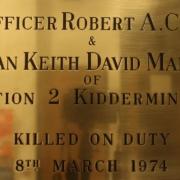 Watch Manager Bob Crampin and Firefighter Keith Marshall were killed in the line of duty