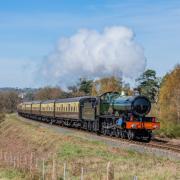 The three locomotives will appear at Gloucestershire Warwickshire Steam Railway's 40th anniversary event