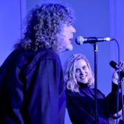 Saving Grace featuring Robert Plant and Suzi Dian performing at a Music in the Halls show in 2019