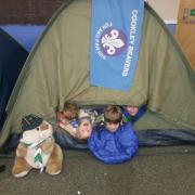 Great Fun at the Cookley Beaver Scouts Sleepover