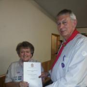 40 Years Service to Scouting