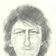 WANTED: An artist's impression of the man police are trying to trace.