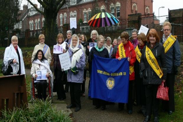 Local Soroptimists mark International Women's Day at Gheluvelt Park, Worcester