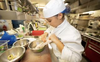 Lauren Smith won the title of Student Chef of the Year
